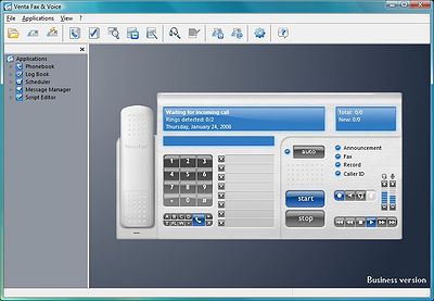 Click to view VentaFax Business 7.9.255.613 screenshot